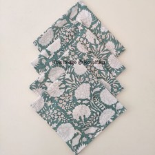 Block Printed cloth napkins
