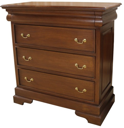 Mahogany chest drawers 4 - mahogany,