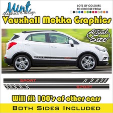 VAUXHALL MOKKA SUV Crossland Sport Stripes Decals Stickers Graphics NO P&P 012