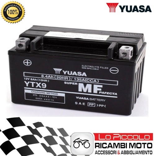 Yuasa ytx9 sealed battery 12v - yuasa,
