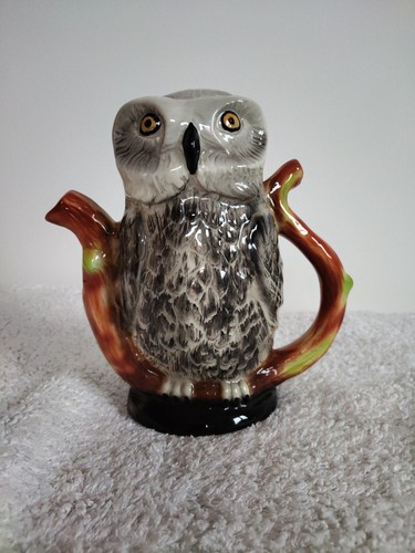Ornamental owl teapot tony - ornamental,