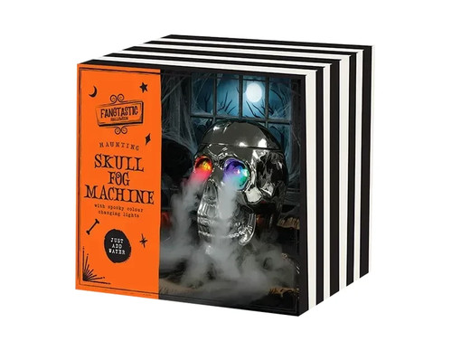 Silver skull fog - silver,