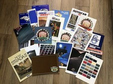 FIAT BROCHURE JOB LOT (25 +)  INC UNO TURBO, PANDA, STRADA, X19, 132 MIRAFIORI.