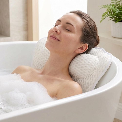 Bath pillow soft padded - bath,