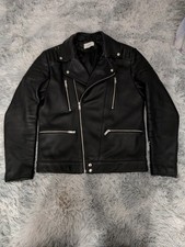 Reiss Leather Biker Jacket