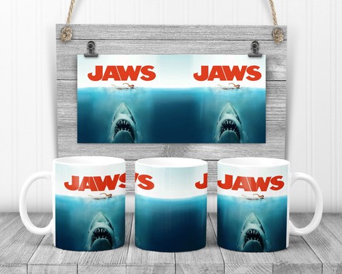 Jaws the movie mug - mug,, 11oz