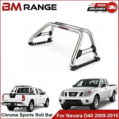 Chrome sports roll bar nissan - chrome,