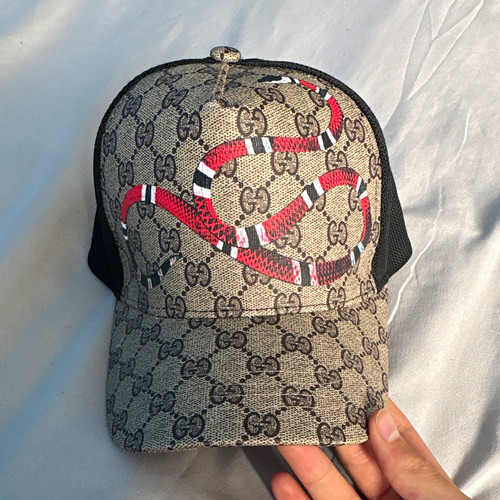 Gucci logo snake mesh - gg,