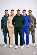 Men's Full Tracksuit Set Plain