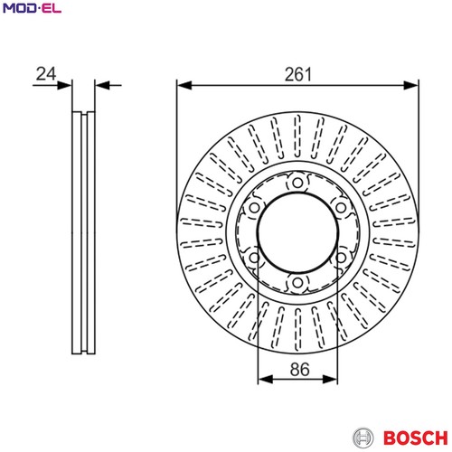 Brake disc 986 479 053 - brake,