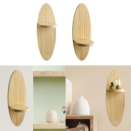 Oval floated shelf for wall - oval,