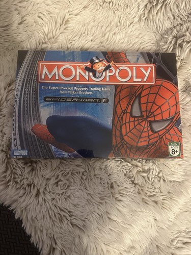 Monopoly spider man board - monopoly,