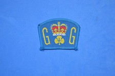 1972 - 1983 Queens Girl Guides cloth badge in very good condition