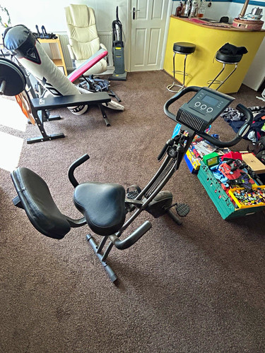 Slim cycle upright exercise - cycle,