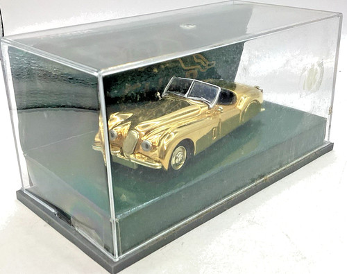 Jaguar xk120 gold - jaguar,