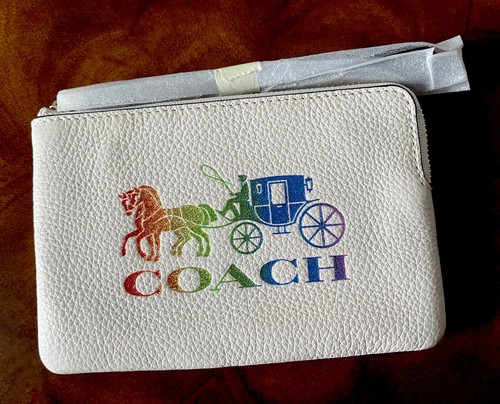 Nwt coach chalk - pebble, leather