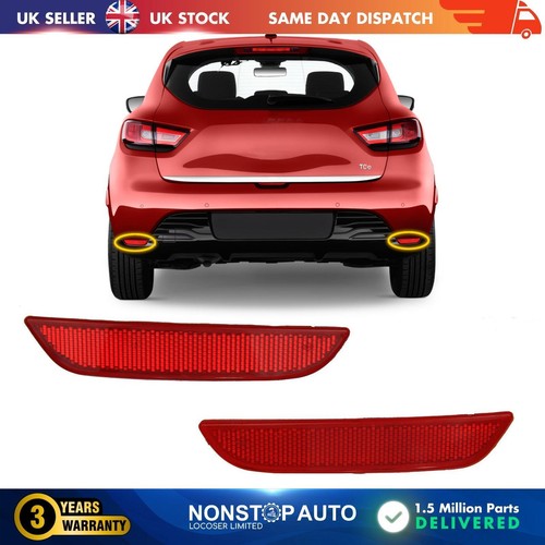 Rear bumper reflector lens - bumper,