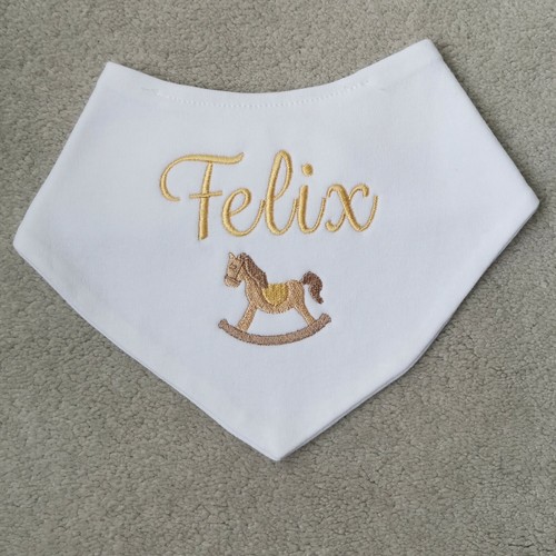 Personalised baby bib toddler - bib,