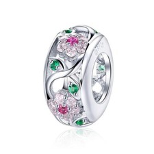 Floral Spacer S925 Sterling