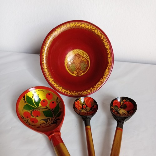 Khokhloma russian wooden - russian,