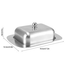 Stainless Steel Butter Dish