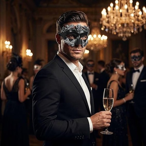 Men venetian masquerade - men's,