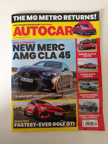 Autocar magazine 15th july - magazine,