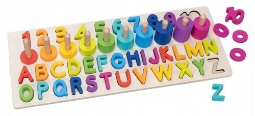 Goki wooden alphabet - wooden,