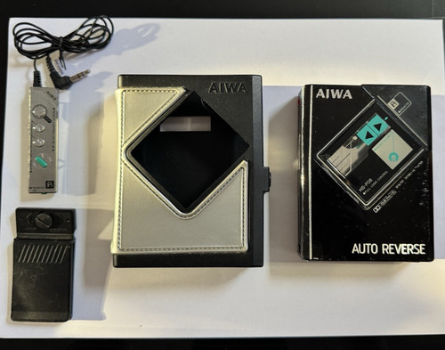 Aiwa p08 portable cassette - aiwa,