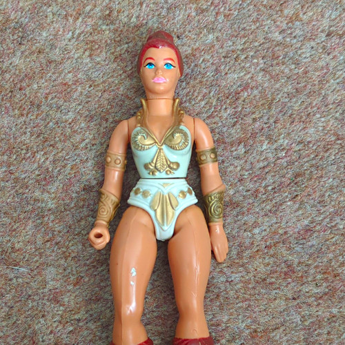 Female warrior action figure - action,
