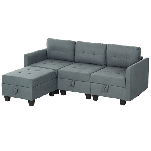Homcom tufted modular - homcom,