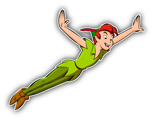 Peter pan tinkerbell - peter,