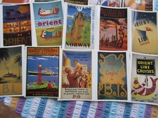 BOX OF 1000 OF RETRO POSTCARDS
