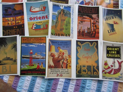 Box 1000 retro postcards - 1000,