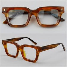 Retro Thick Acetate Eyeglasses