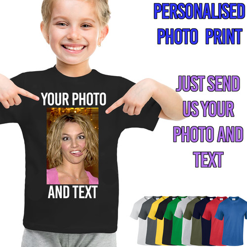 Printed childrens shirt - childrens, t