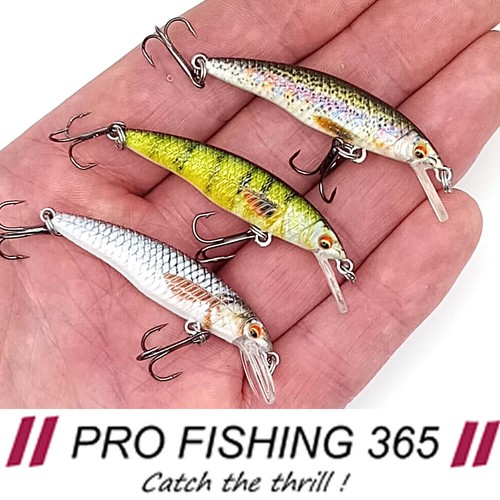Mini perch fishing lures - mini,