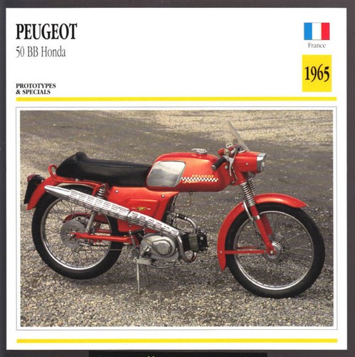 1965 peugeot 50cc honda - 1965, bb