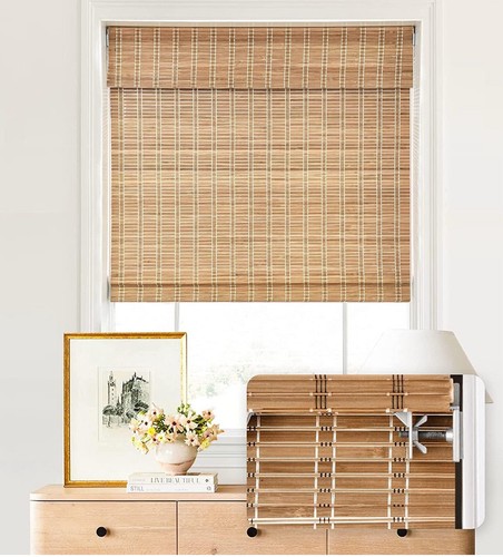 Lazblinds cordless bamboo - cordless,