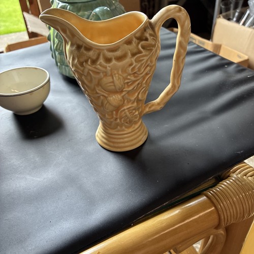 Art deco wade ceramic jug - ceramic, vase