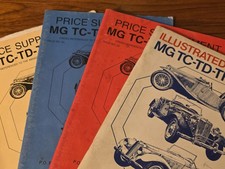 Lot of 4 "Abingdon Spares MG