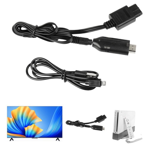 Wii hdmi cable converter - cable,