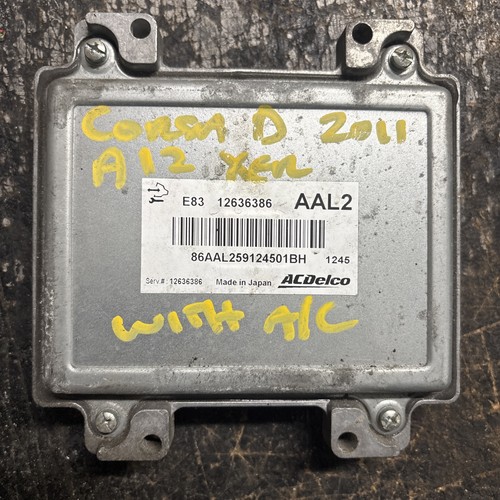 Vauxhall corsa ecu engine - corsa,