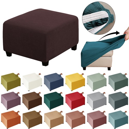 Footstool jacquard cover - footstool,