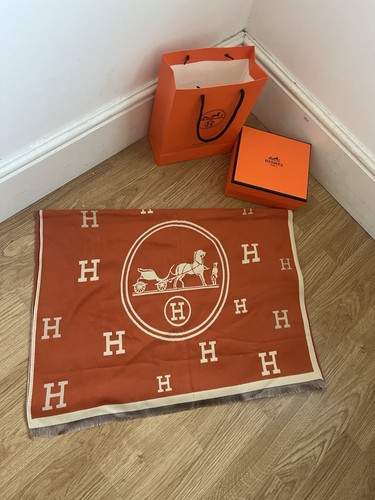 Hermes silk scarf - hermes,