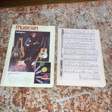 Vintage INTERNATIONAL MUSICIAN MAGAZINE APRIL 1977 w/Price Scanner insert