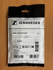 Sennheiser MKE 2 (Black EW) Lavalier Clip-on Microphone - Black