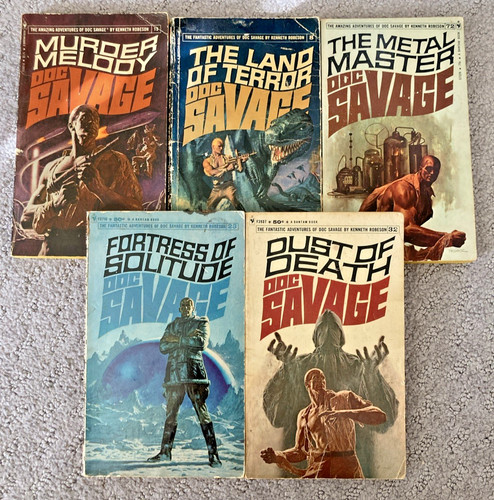 Lot doc savage vintage - savage,