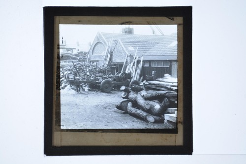 Timber yard sawmill logs - sawmill,
