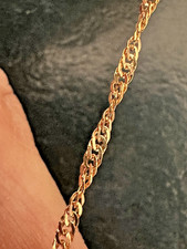 LONG Chain: Vintage 9K Warm